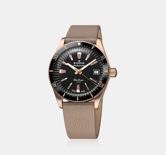 EDOX SKYDIVER DATE AUTOMATIC 38 MM